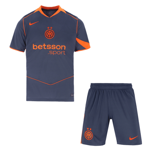 Inter Milan Third Maillot Kit 2025/26 Bleu marine