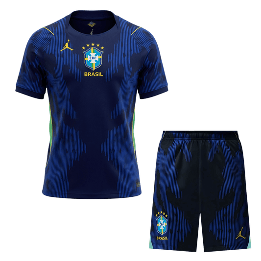 Brésil Extérieur Maillot Kit 2026 Bleu