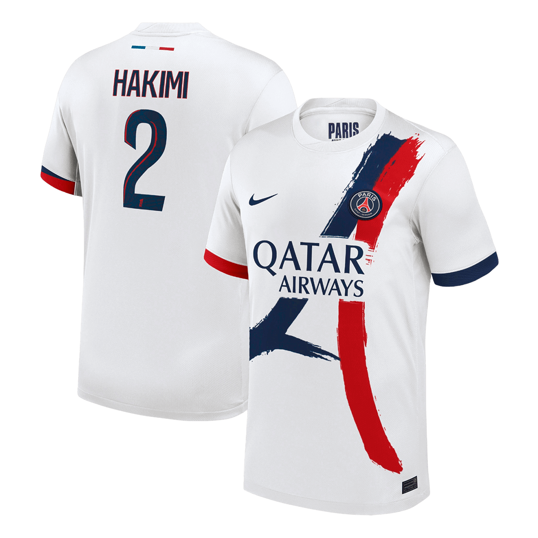 HAKIMI #2 Les Parisiens Extérieur Maillot 2025/26 Blanc Joueur