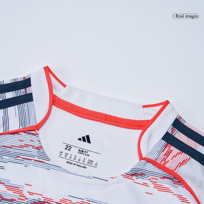 Bayern Munich Extérieur Maillot Kit 2025/26 Enfant Blanc