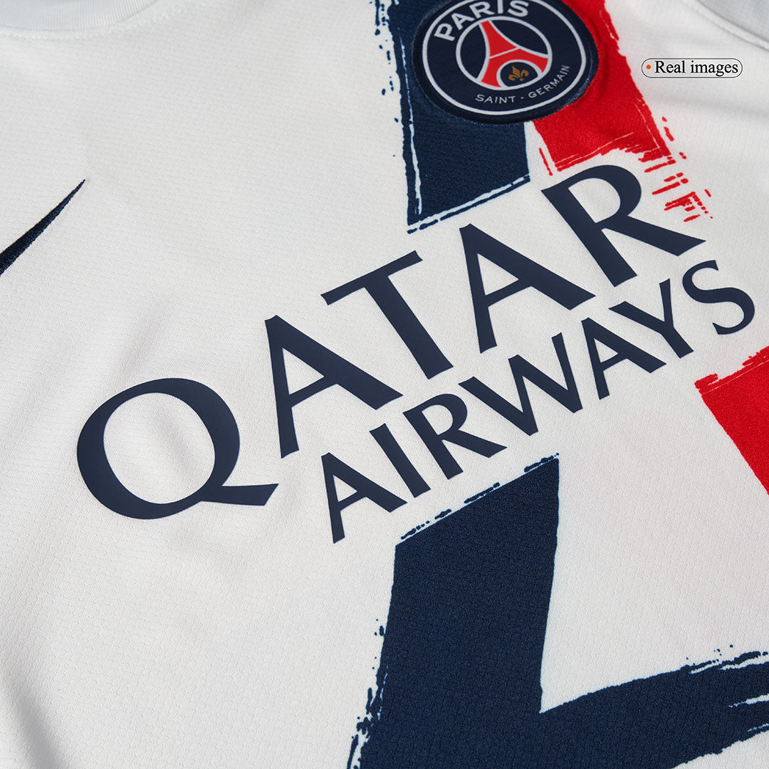 Les Parisiens Extérieur Maillot 2024/25 Blanc