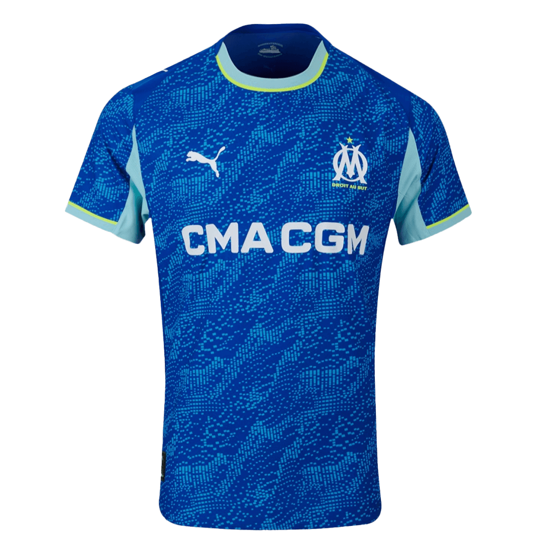 Olympique de Marseille Third Maillot 2025/26 Bleu Joueur