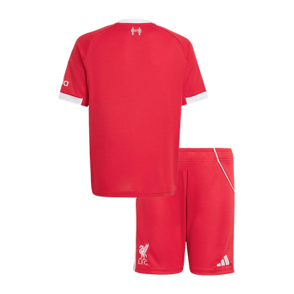 Liverpool Domicile Maillot Kit 2025/26 Enfant Rouge