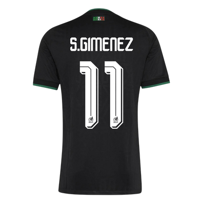 S.GIMENEZ #11 Mexique Third Maillot 2026 Noir Joueur