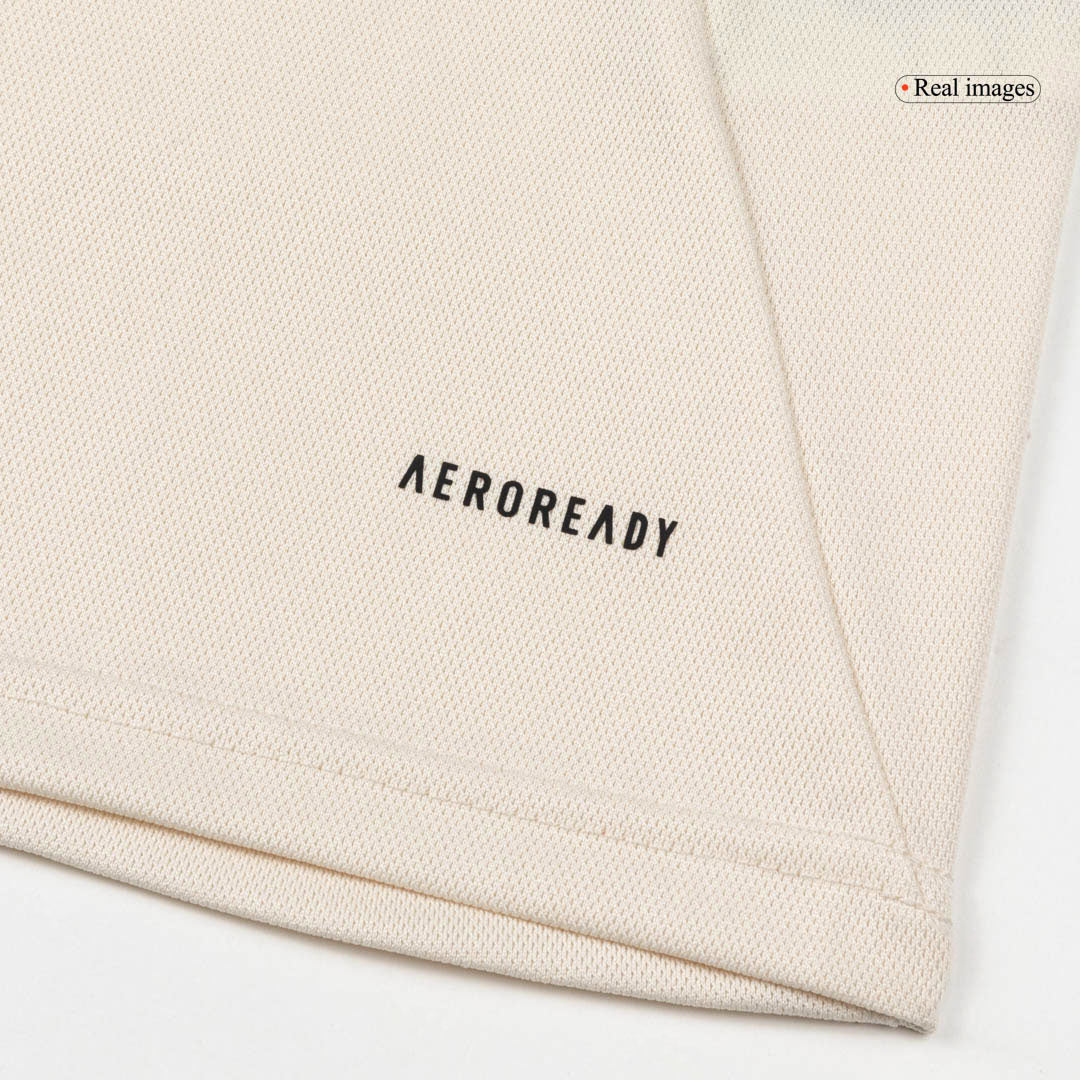 Liverpool Extérieur Maillot Manches Longues 2025/26 Blanc